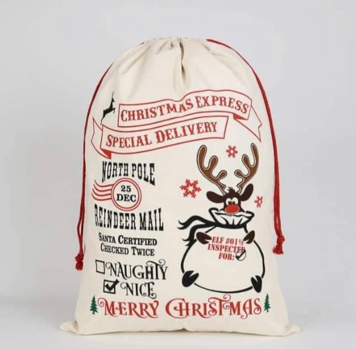 Christmas Santa Sack