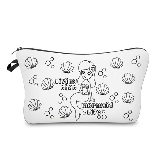 Pouch - Coloring, Mermaid