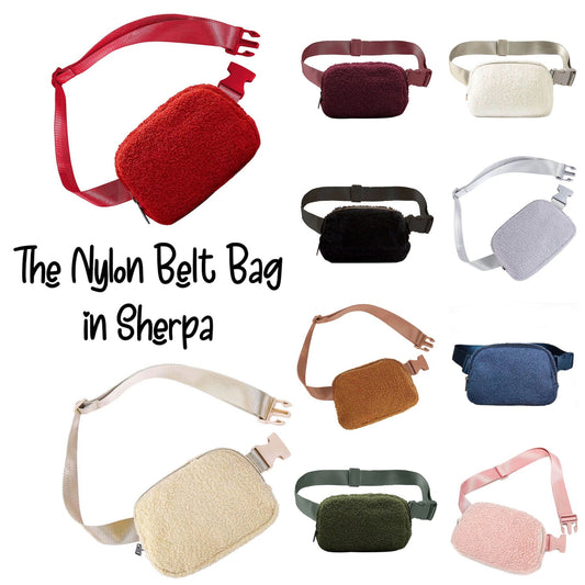 The Nylon Belt Bag - Sherpa